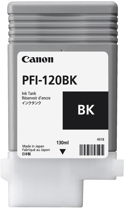 Canon Black Ink Cartridge — imagePROGRAF GP-200/GP-300 & TM-250/TM-350/TM-355 (PFI-120/320)