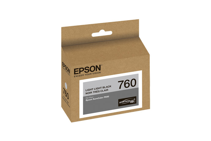 Epson UltraChrome HD Light Light Black Ink Cartridge — SureColor P600