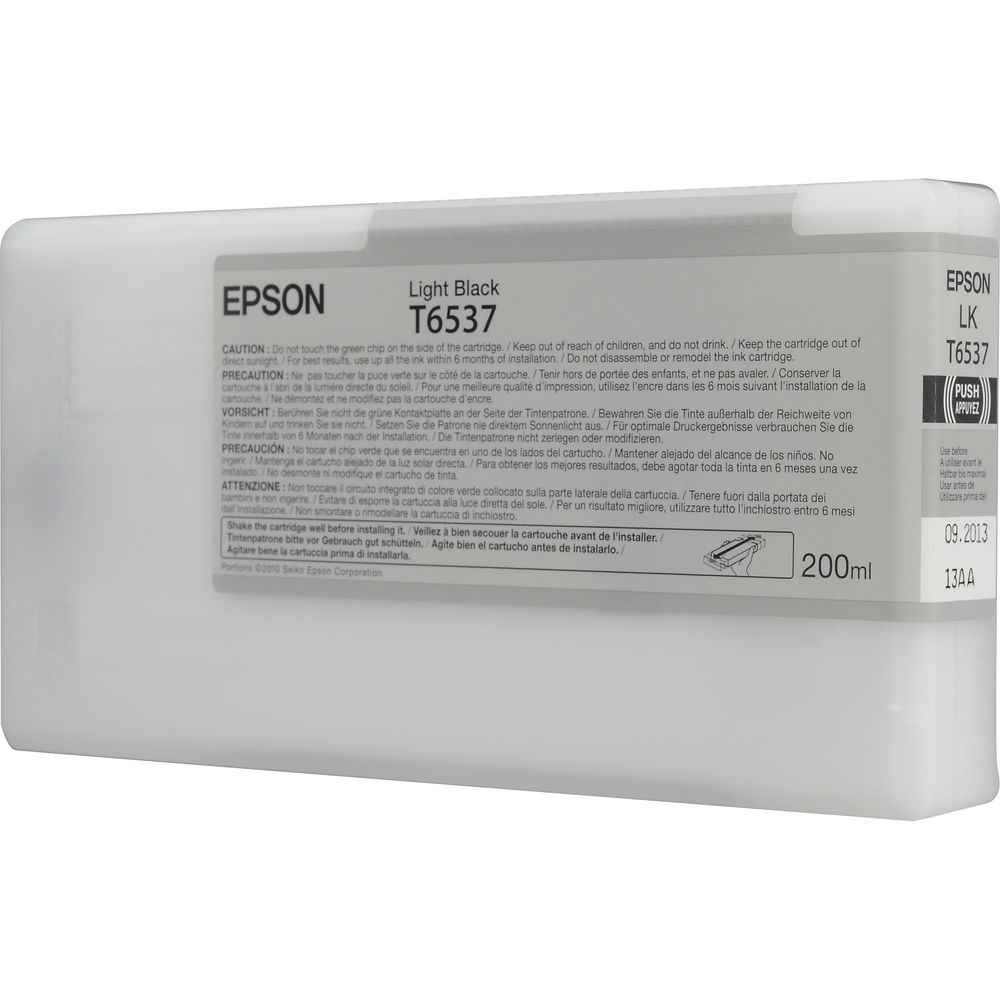 Epson UltraChrome HDR Light Black Ink Cartridge — Stylus Pro 4900