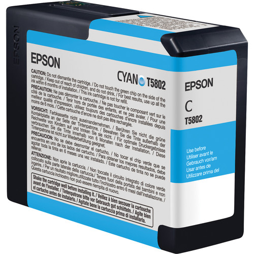 Epson UltraChrome K3 Cyan Ink Cartridge — Stylus Pro 3800/3880