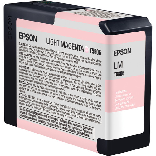 Epson UltraChrome K3 Light Magenta Ink Cartridge — Stylus Pro 3800