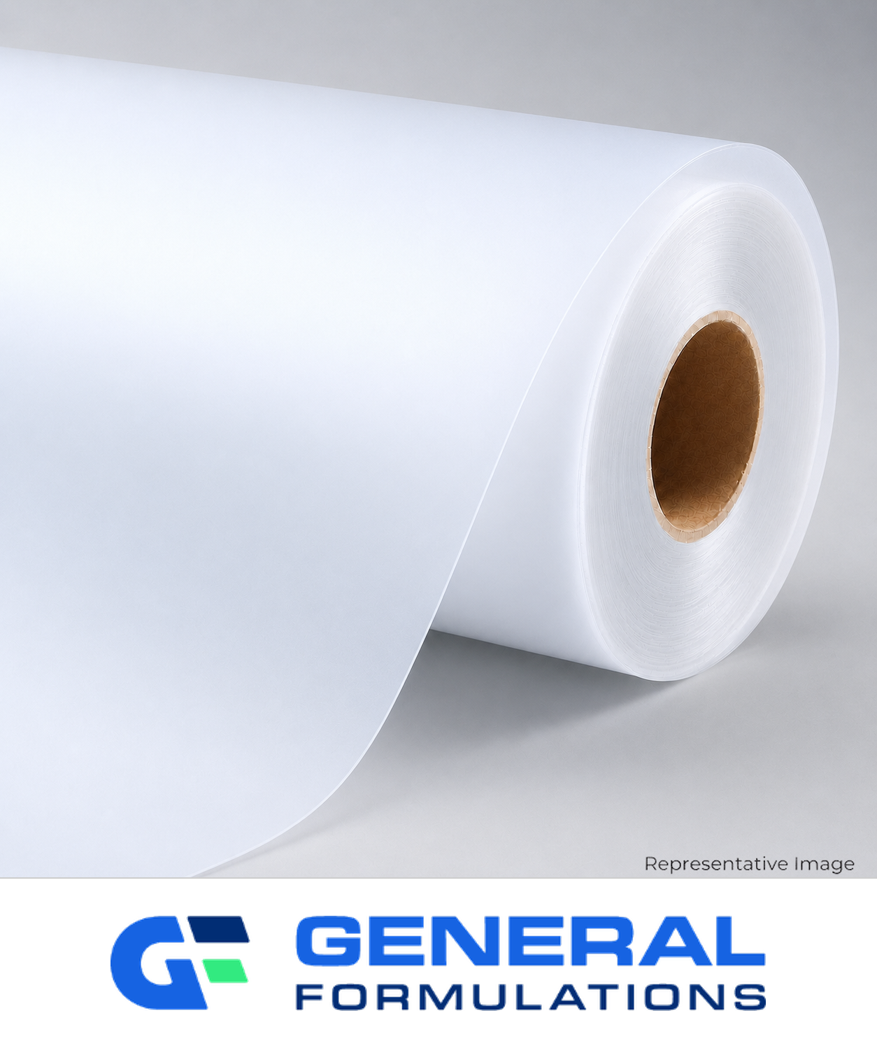 Roll of matte translucent backlit film