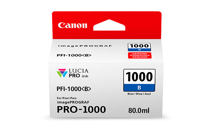 Canon Blue Ink Cartridge — imagePROGRAF PRO-1000 (PFI-1000)