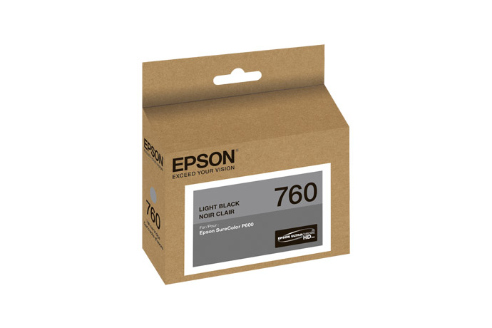 Epson UltraChrome HD Light Black Ink Cartridge — SureColor P600