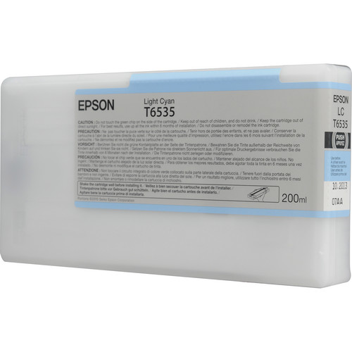 Epson UltraChrome HDR Light Cyan Ink Cartridge — Stylus Pro 4900