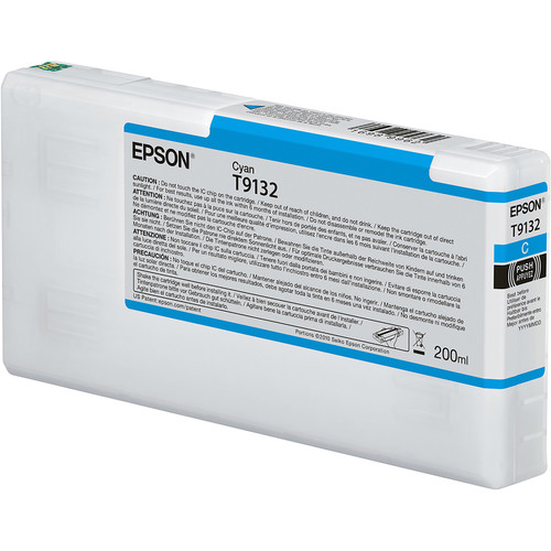 Epson UltraChrome HDX Cyan Ink Cartridge — SureColor P5000