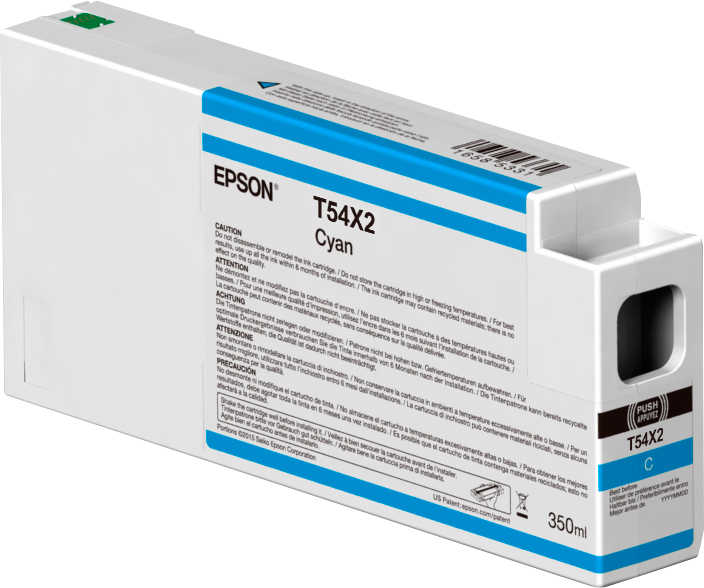 Epson UltraChrome HDX Cyan Ink Cartridge — SureColor P6000/P7000/P8000/P9000