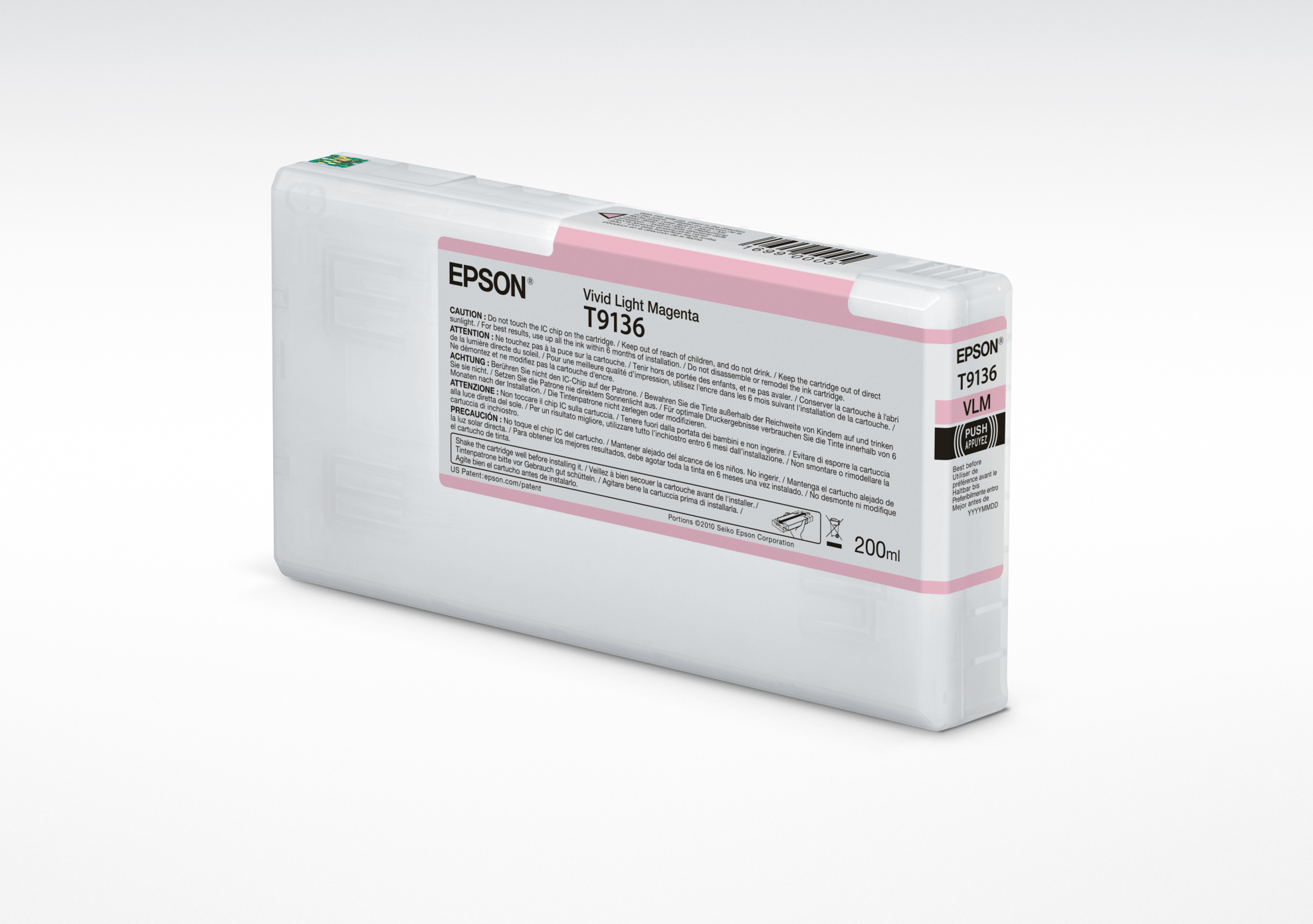 Epson UltraChrome HDX Vivid Light Magenta Ink Cartridge — SureColor P5000