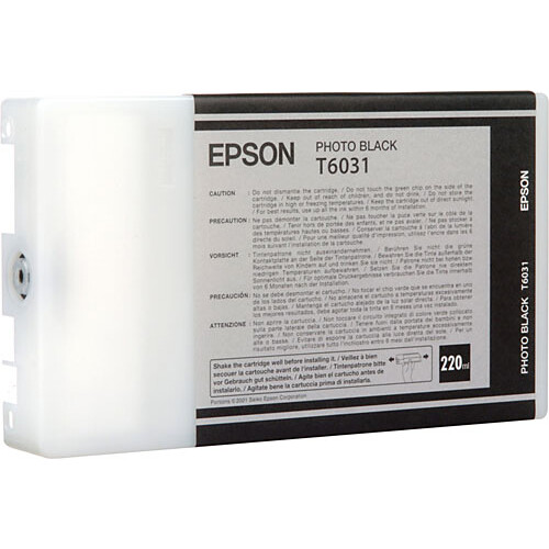 Epson UltraChrome K3 Photo Black Ink Cartridge — Stylus Pro 7800/7880/9800/9880