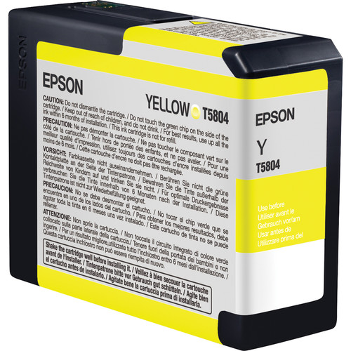 Epson UltraChrome K3 Yellow Ink Cartridge — Stylus Pro 3800/3880