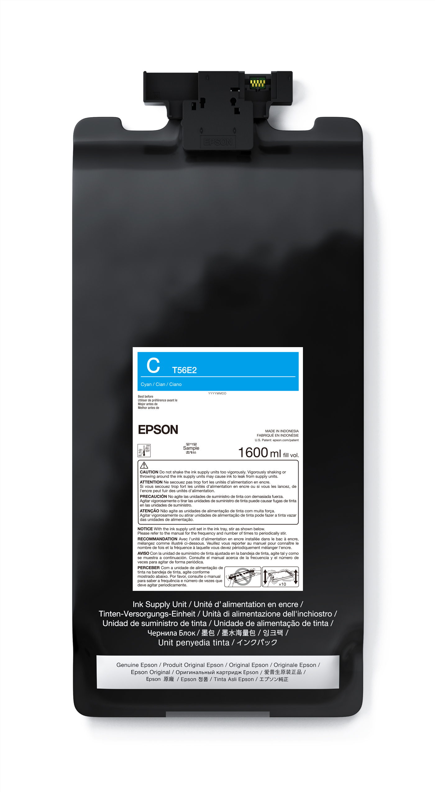 Epson UltraChrome PRO12 Cyan Ink Cartridge — SureColor P20570